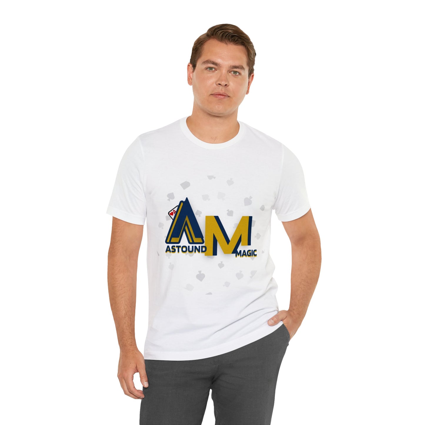 Astound Magic Logo - Unisex Jersey Short Sleeve Tee