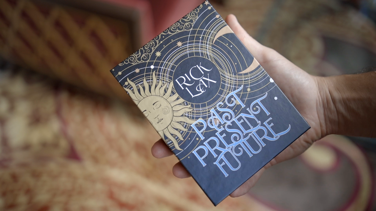 Past Present Future by Rick Lax ~ Rick's most powerful trick, improved in every way. 3 cards freely chosen tell a personal story, and the reveal gets intense reactions.