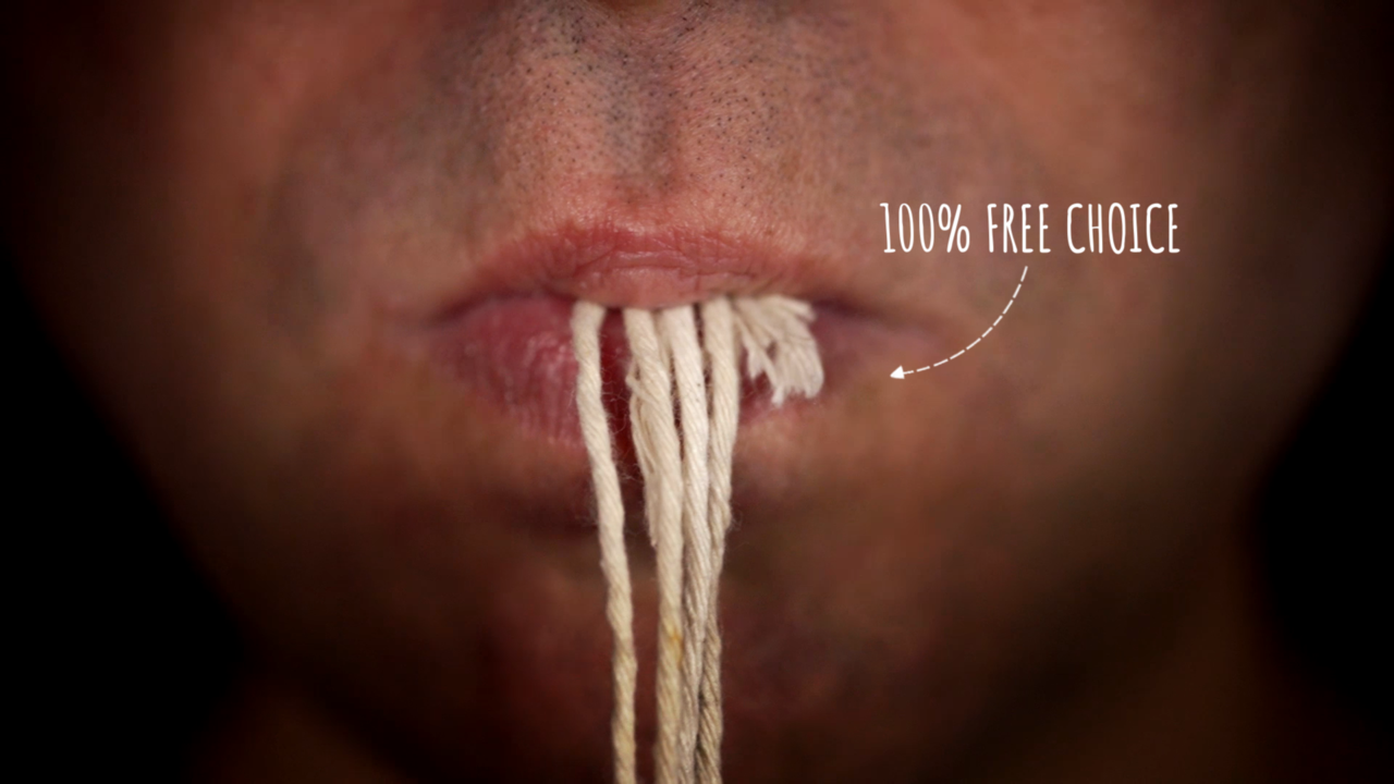 Hook by Eric Ross ~ This trick is so intense, some people can't watch. A roulette game with a fish hook... in your mouth. Screams are practically guaranteed.