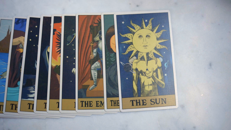 Past Present Future by Rick Lax ~ Rick's most powerful trick, improved in every way. 3 cards freely chosen tell a personal story, and the reveal gets intense reactions.