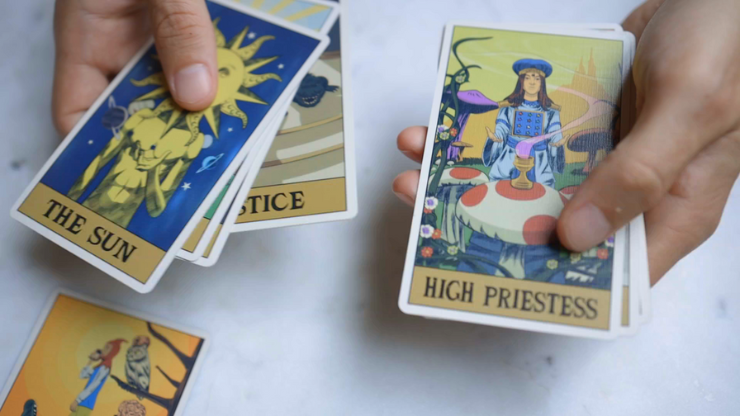 Past Present Future by Rick Lax ~ Rick's most powerful trick, improved in every way. 3 cards freely chosen tell a personal story, and the reveal gets intense reactions.