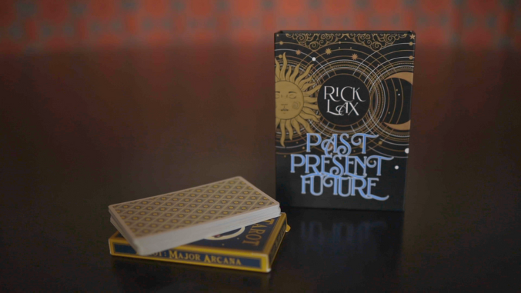 Past Present Future by Rick Lax ~ Rick's most powerful trick, improved in every way. 3 cards freely chosen tell a personal story, and the reveal gets intense reactions.