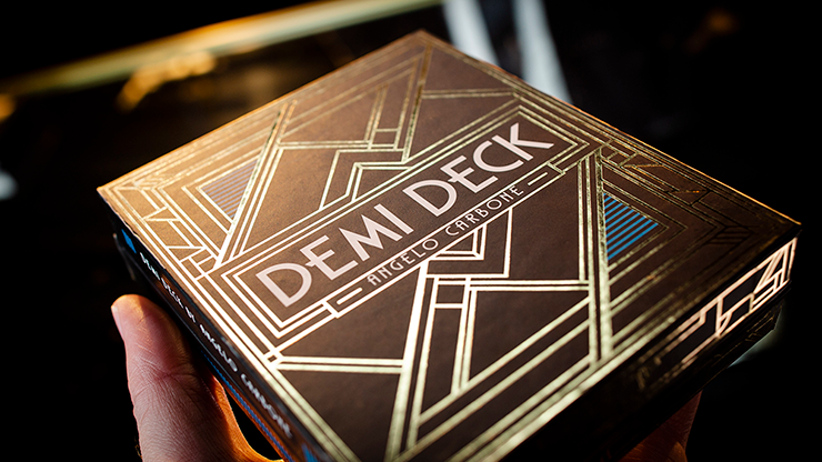 Demi Deck (Gimmick & Online Instructions) by Angelo Carbone ~ 17 years in the making, this polished masterpiece is finally available. Cut a deck in half, then restore it in the most unforgettable way.