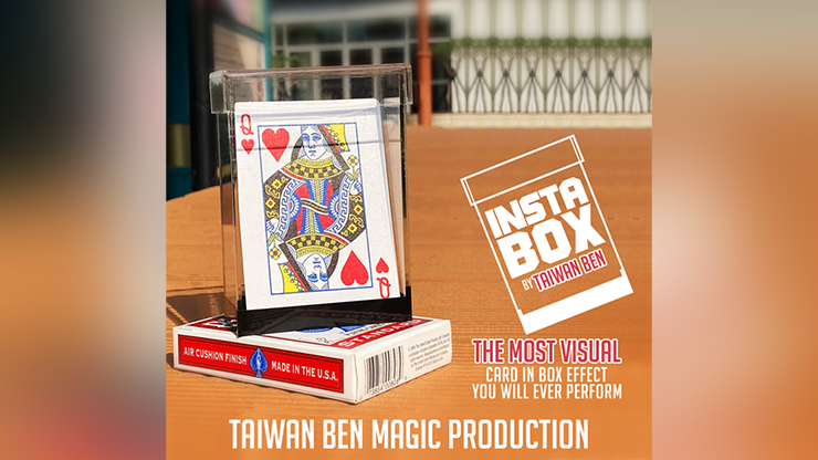 INSTA BOX by Taiwan Ben ~ The most visual card in box effect you will ever perform.