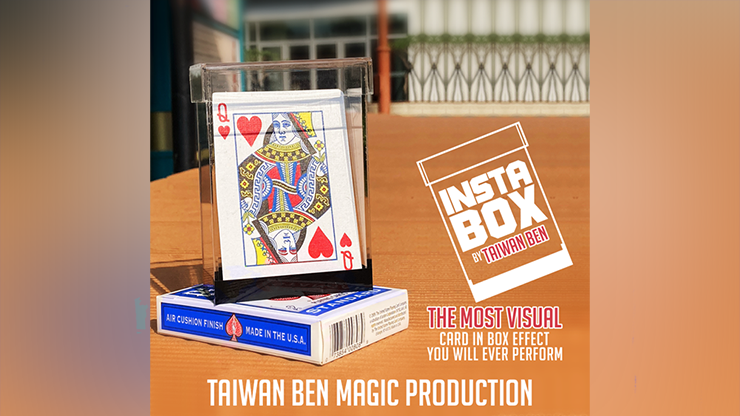 INSTA BOX by Taiwan Ben ~ The most visual card in box effect you will ever perform.