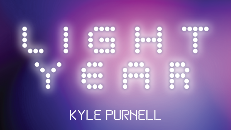 Light Year by Kyle Purnell ~ A revolutionary invention. Sci-fi mind-reading tiles that can reveal a thought-of number using light!