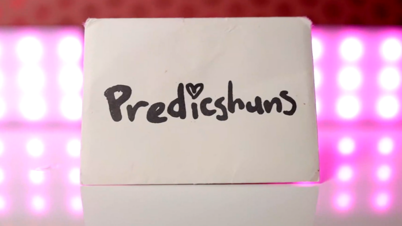 Predicshuns by Roddy McGhie ~ Predicshuns lets you use a child’s drawing to reveal a FREELY named card!