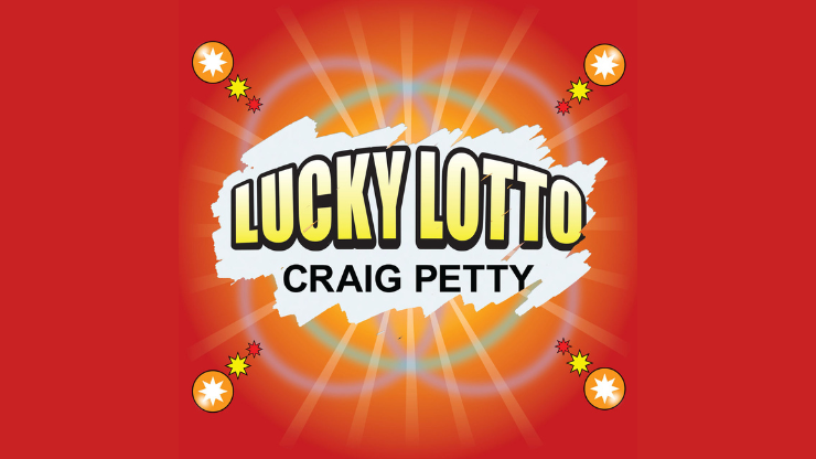 Lucky Lotto by Craig Petty (Trick) A scratch-and-win "bank night" effect that lives in your wallet! Your audiences will LOVE this trick, and it guarantees you a standing ovation!