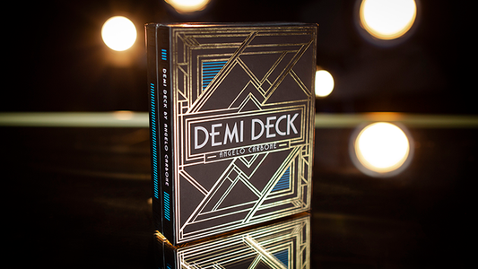 Demi Deck (Gimmick & Online Instructions) by Angelo Carbone ~ 17 years in the making, this polished masterpiece is finally available. Cut a deck in half, then restore it in the most unforgettable way.
