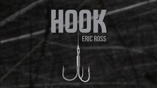 Hook by Eric Ross ~ This trick is so intense, some people can't watch. A roulette game with a fish hook... in your mouth. Screams are practically guaranteed.