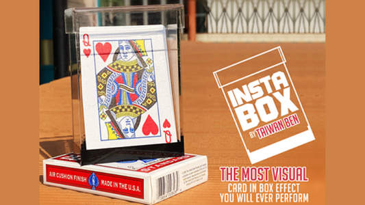 INSTA BOX by Taiwan Ben ~ The most visual card in box effect you will ever perform.