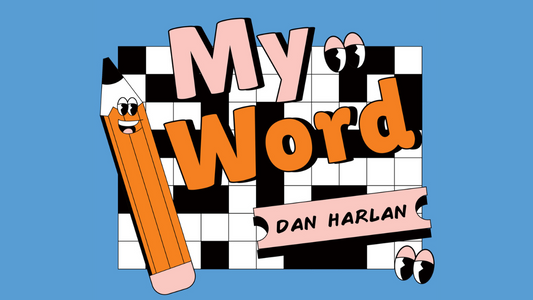 My Word by Dan Harlan They turn to ANY page and think of a word. You know it without ANY mistakes! Professional caliber mind-reading with a PERFECTLY ordinary looking book.